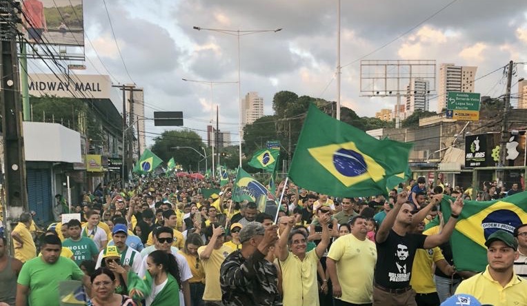 Manifestação Em Apoio A Bolsonaro Teve 20 Mil Participantes, Diz ...